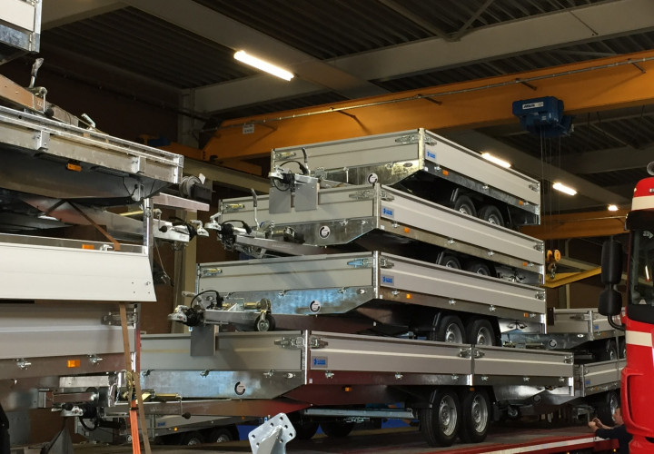 Plateauwagen Hapert Azure